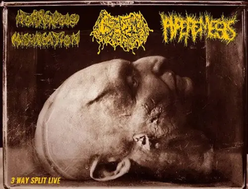 Horrendous Miscreation : 3 Way Split Live Tape